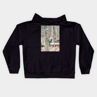 "Red-Bellied Woodpecker Kids Hoodie